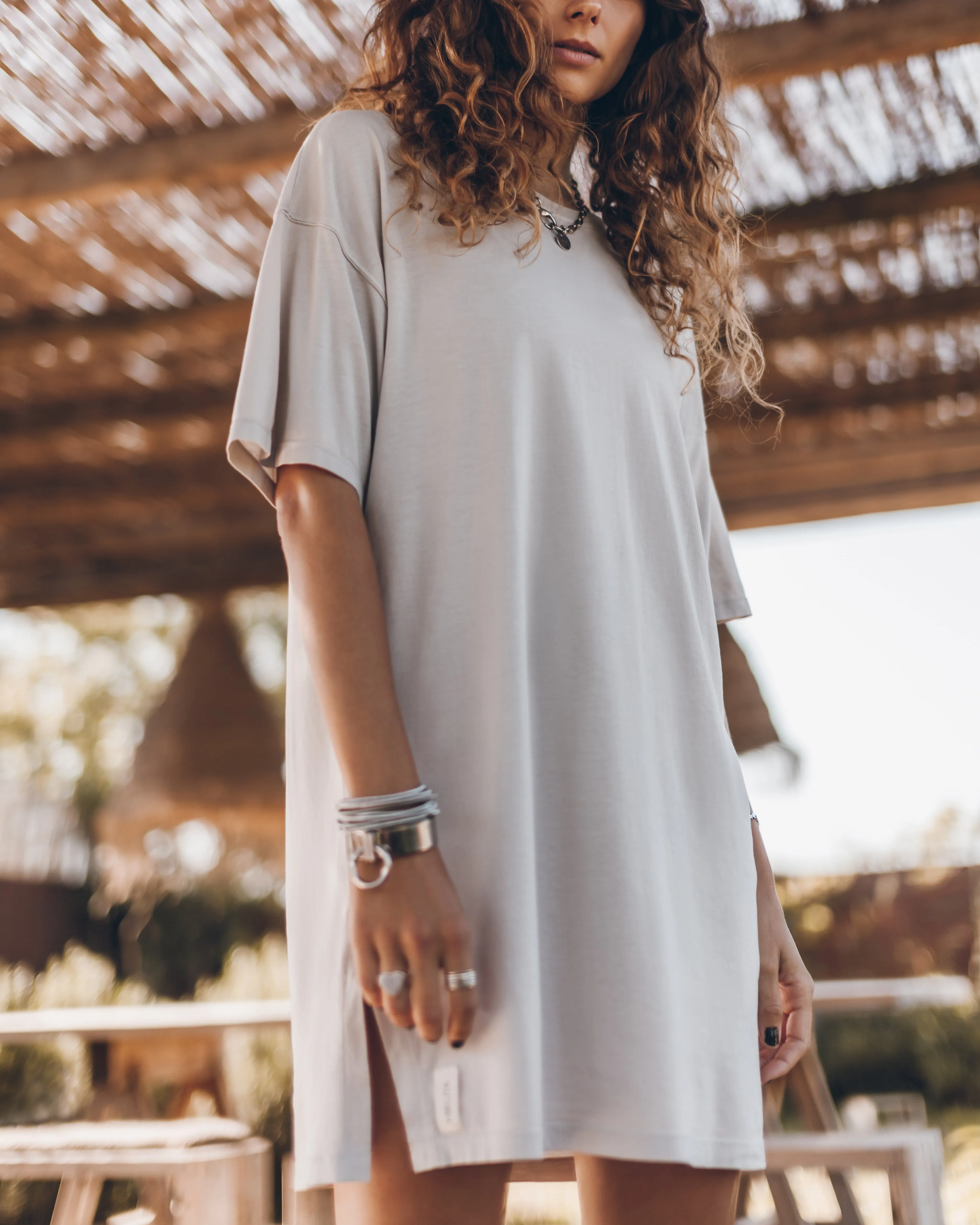 The Light Short T-shirt Dress