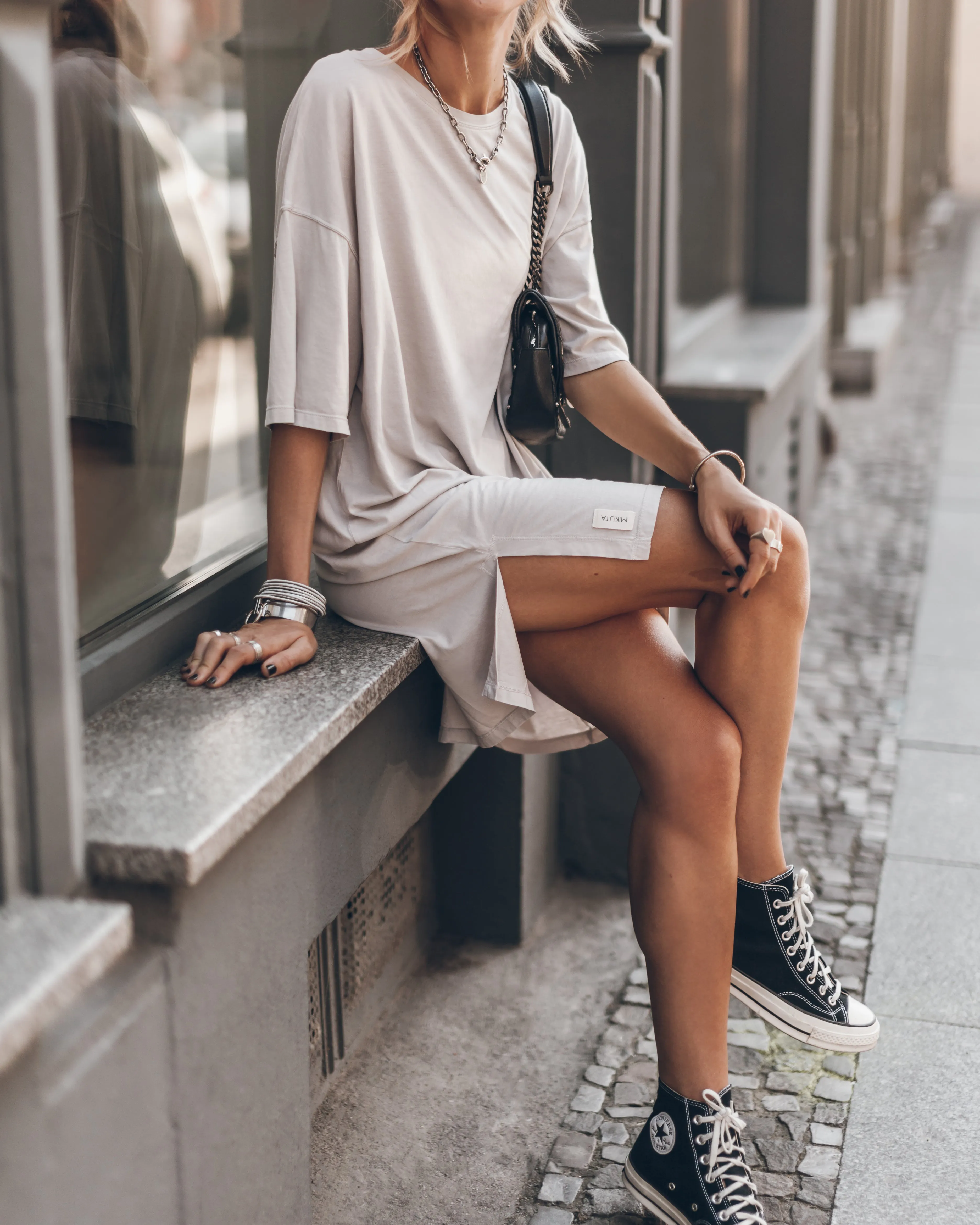 The Light Short T-shirt Dress