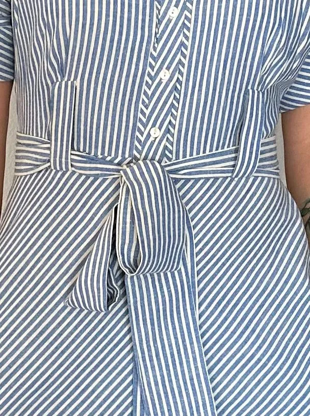 Travel Dress - Striped