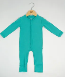 Turquoise | Snap Romper