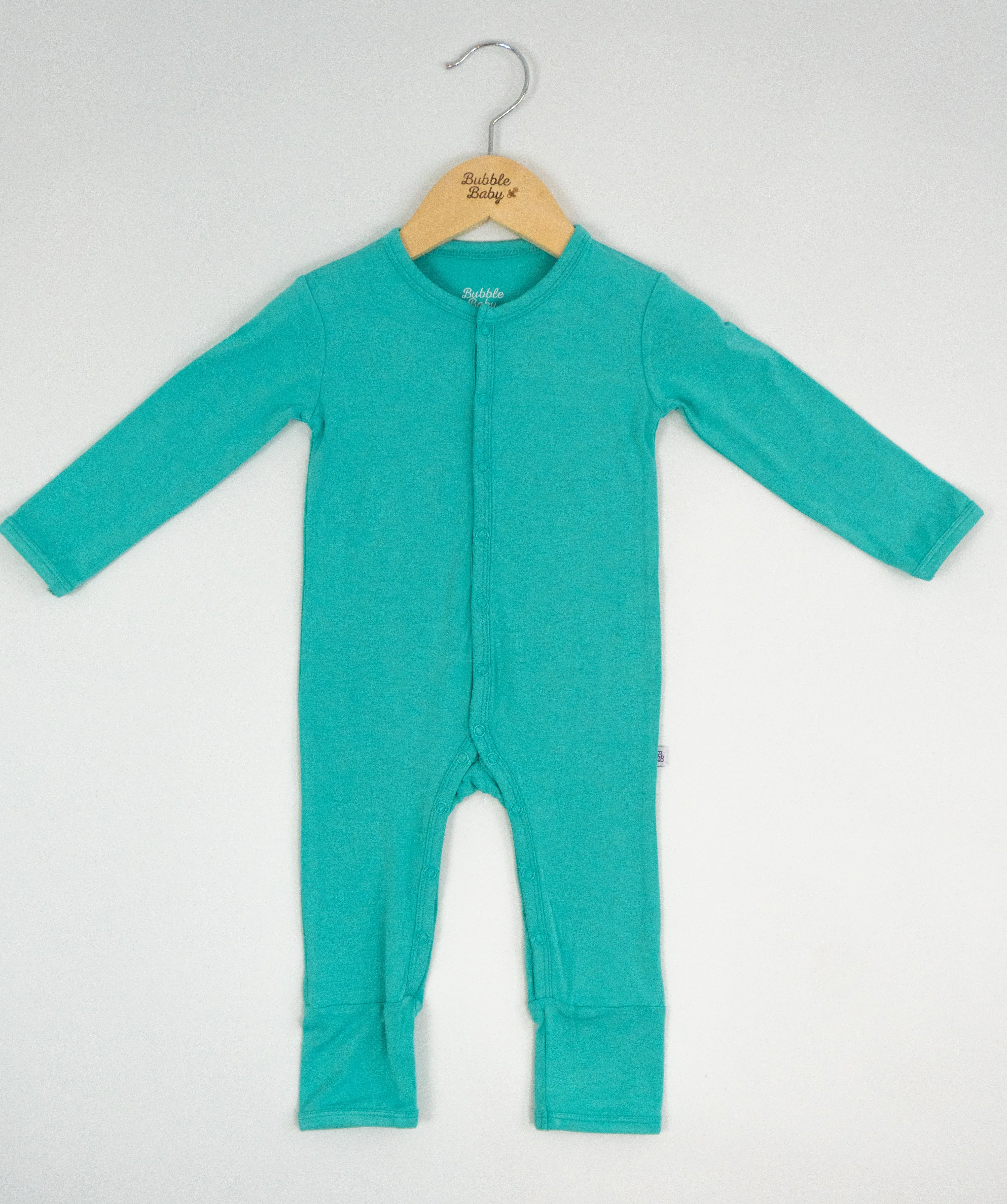 Turquoise | Snap Romper
