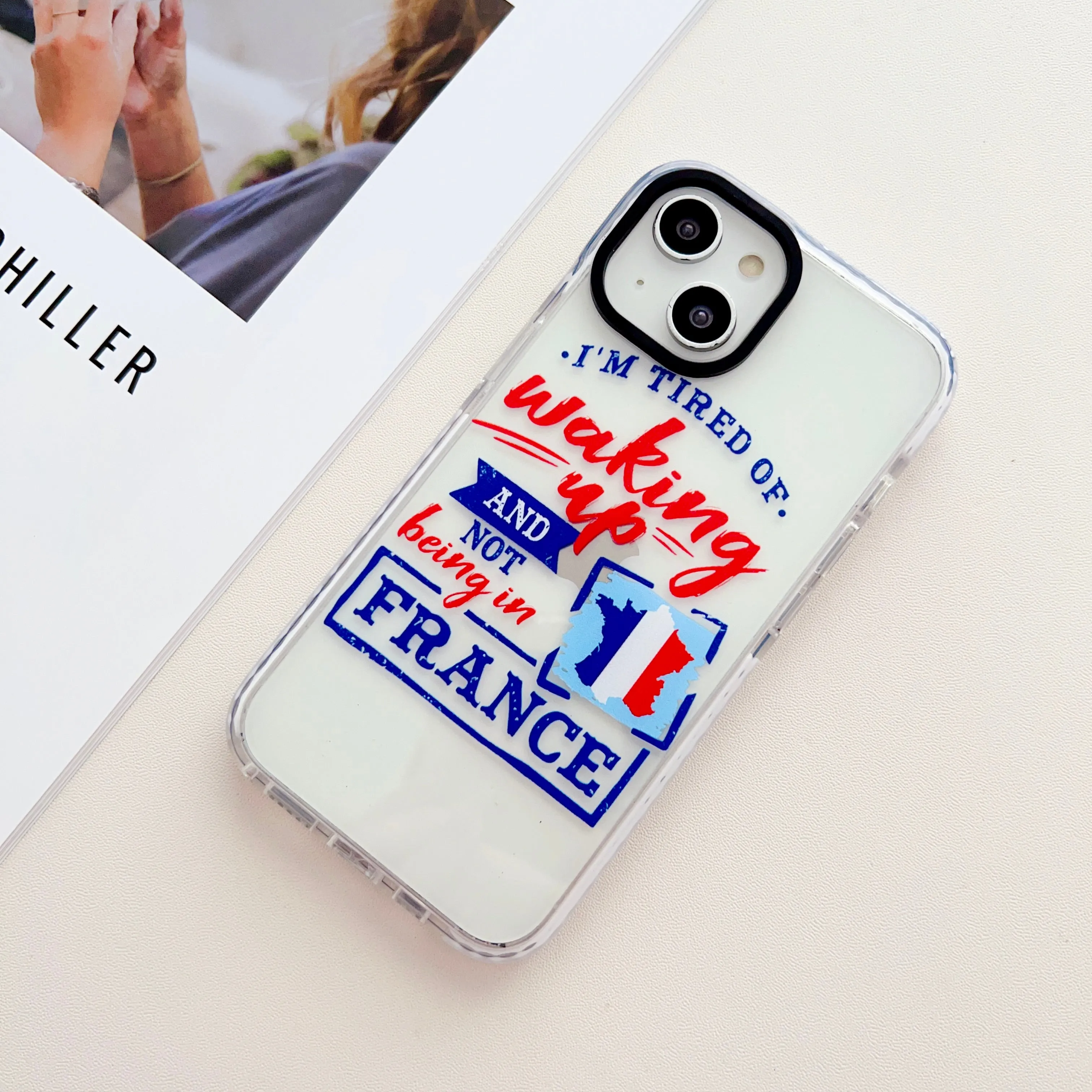 Waking Up And Not Be In Your Favourite Country Customised Designer Impact Proof Silicon Phone Case for iPhone