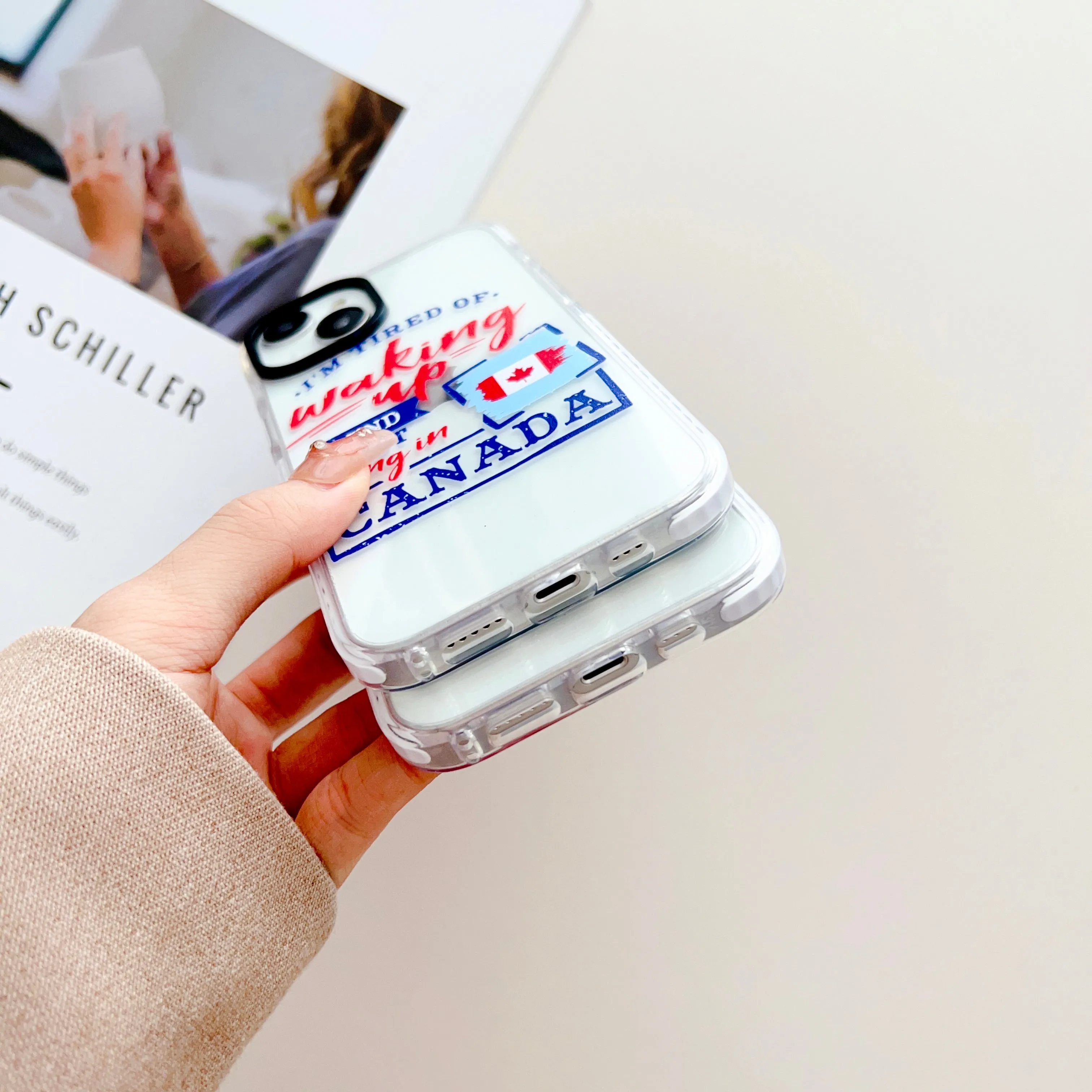 Waking Up And Not Be In Your Favourite Country Customised Designer Impact Proof Silicon Phone Case for iPhone